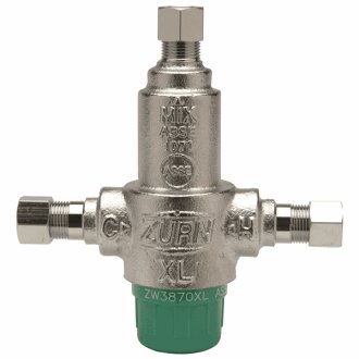 Zurn Wilkins 38-ZW3870XLT Aqua-Gard Thermostatic Mixing Valve