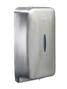 Bradley 6A03-11 Diplomat  Automatic Liquid Soap/Gel Sanitizer Dispenser, Surface-Mounted, Brushed Stainless