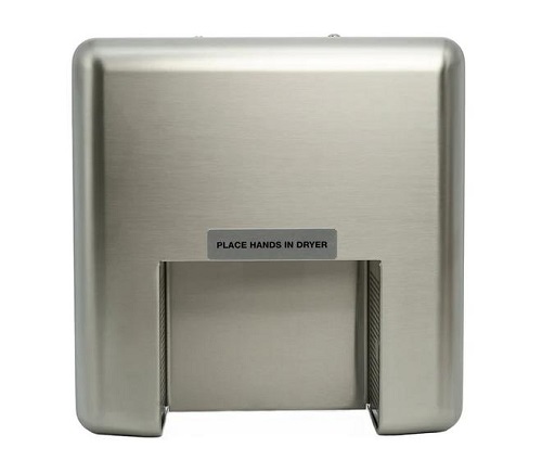 Pinnacle Dryers P3-12S Touchless Hand Dryer, Vandal Resistant, Surface Mount, ADA Complaint, 110-120V, Stainless Steel