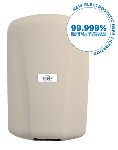  TA-SPH Excel Dryer TA-SPH ThinAir ADA Compliant Hand Dryer with HEPA Filter, Custom Special Paint Cover