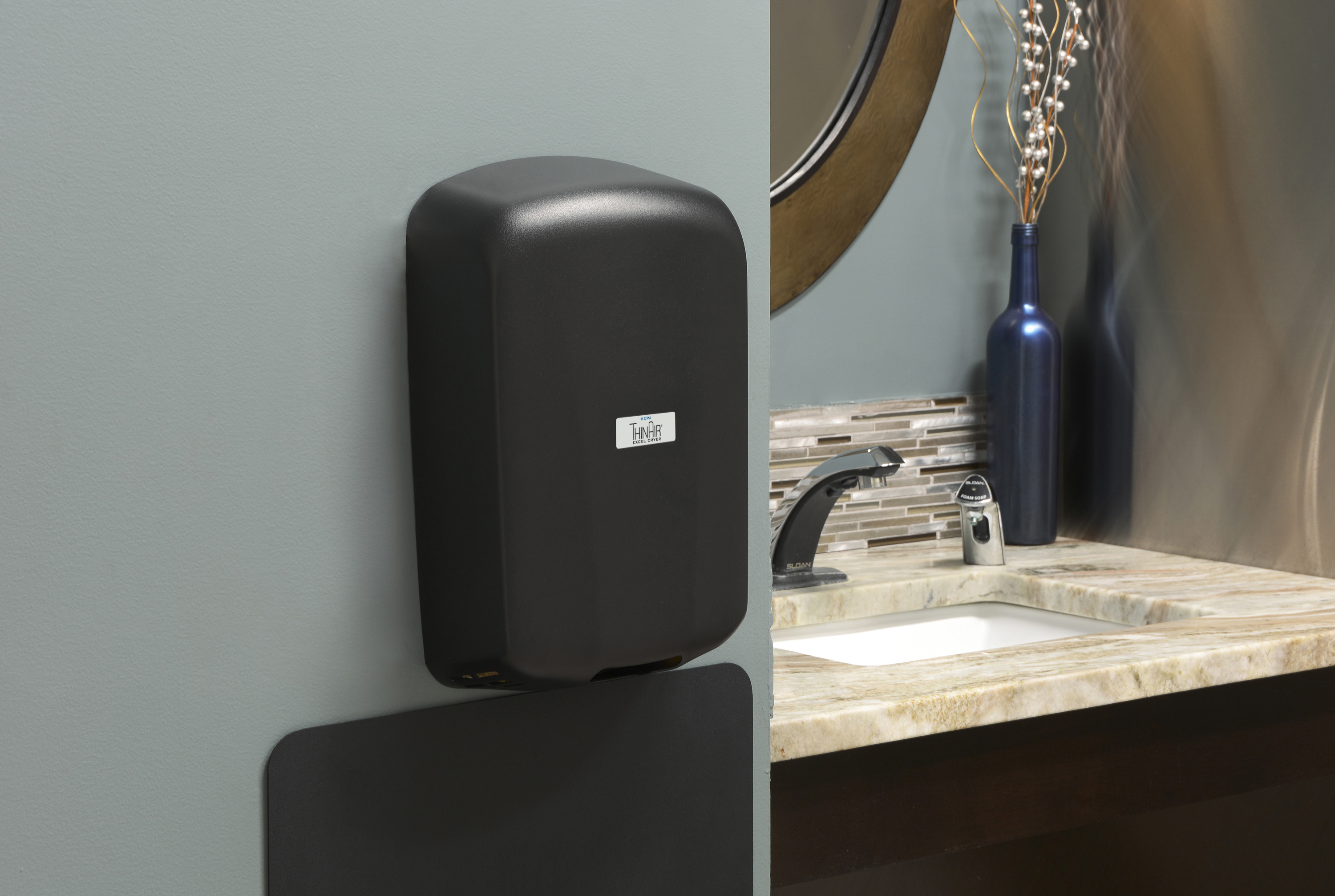 Excel Dryer TA-SPH ThinAir ADA Compliant Hand Dryer with HEPA Filter, Custom Special Paint Cover