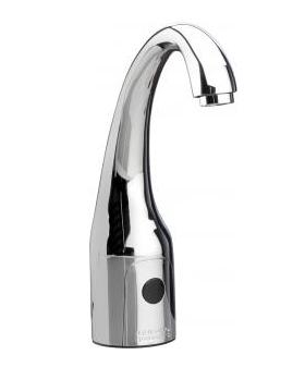 Chicago Faucets 116.767.AB.4T HyTronic Curve Touch Free Programmable Electronic Faucet, Dual Supply, 0.35 GPM, Concealed Internal Temperature Control Mixer, AC Powered, Less Transformer