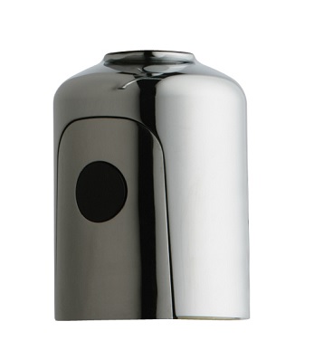 Chicago Faucets 116.686.AB.1T HyTronic Touch Free Programmable Electronic Faucet, Dual Supply, Concealed Internal Temperature Control Mixer, Integrated Emergency Backup Power System (EBPS), AC Powered, Less Spout