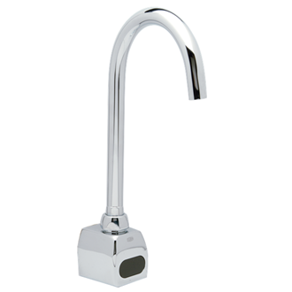 Zurn ZG6922 AquaSense Wall Mounted 5-3/8 inch Gooseneck Sensor Faucet with Gear-driven Ceramic Cartridge