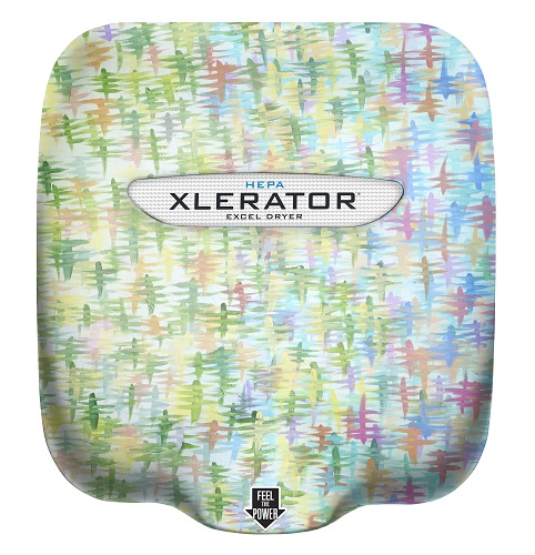  PRORM705161 Excel Dryer XLERATOReco XL-SI-ECO Hand Dryer, No Heat, Artists for Humanity Custom Cover The Green River