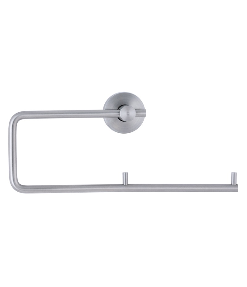 Bobrick B-547 Cubicle Collection, Toilet Tissue Dispenser, Surface Mounted, Satin Finish, Two Rolls