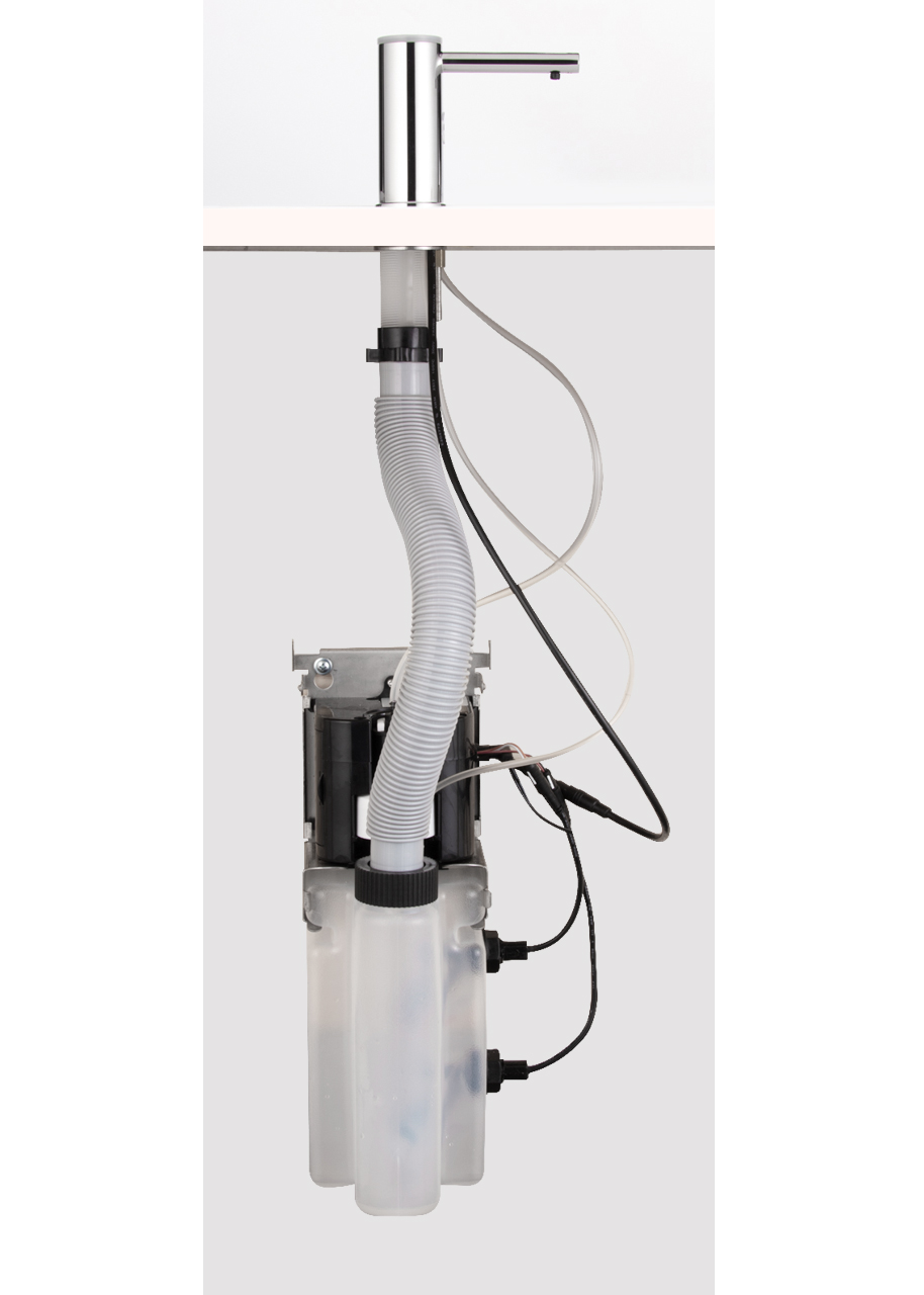 Gamco G-8248 Top Fill Bulk Foam Soap Dispenser, Counter Mounted, Automatic