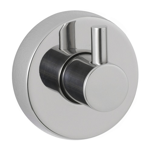 Bobrick B-5426 Cubicle Collection, Single Coat Hook, Surface Mounted, Bright Polished Stainless Steel