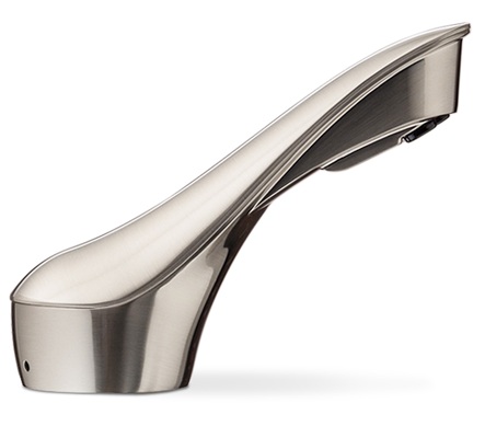 Bobrick B-8875 Designer Series Automatic Faucet, Counter Mounted, Brushed Nickel