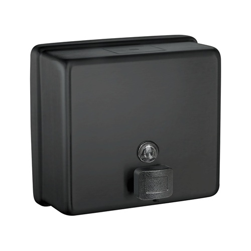 ASI 9343-41 Profile Liquid Soap Dispenser, Surface Mounted, Matte Black, 48 fl. oz.