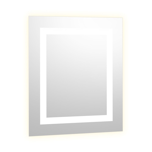 Bobrick B-168 2739 LED Backlit Mirror, Inner Etched, 27 W x 39 H