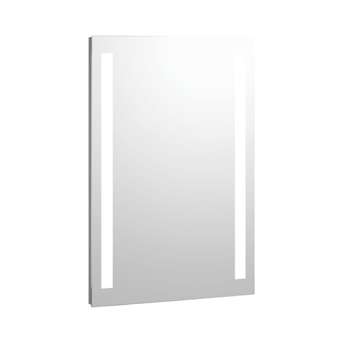 Bobrick B-169 2448 LED Sidelit Mirror, 24 W x 48 H