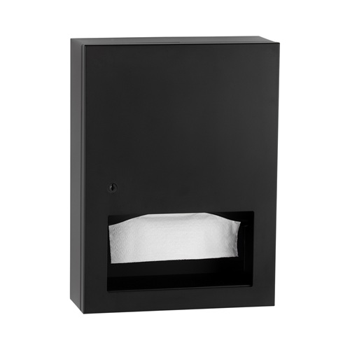 Bobrick B-359039.MBLK TrimLineSeries Paper Towel Dispenser, Surface Mounted, Matte Black