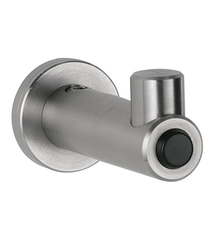 Bobrick B-9541 Fino Collection, Coat Hook with Bumper, Satin Finish Steel