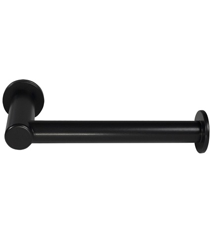 Bobrick B-9543.MBLK Fino Collection, Single Roll Toilet Tissue Dispenser, Surface Mounted, Matte Black