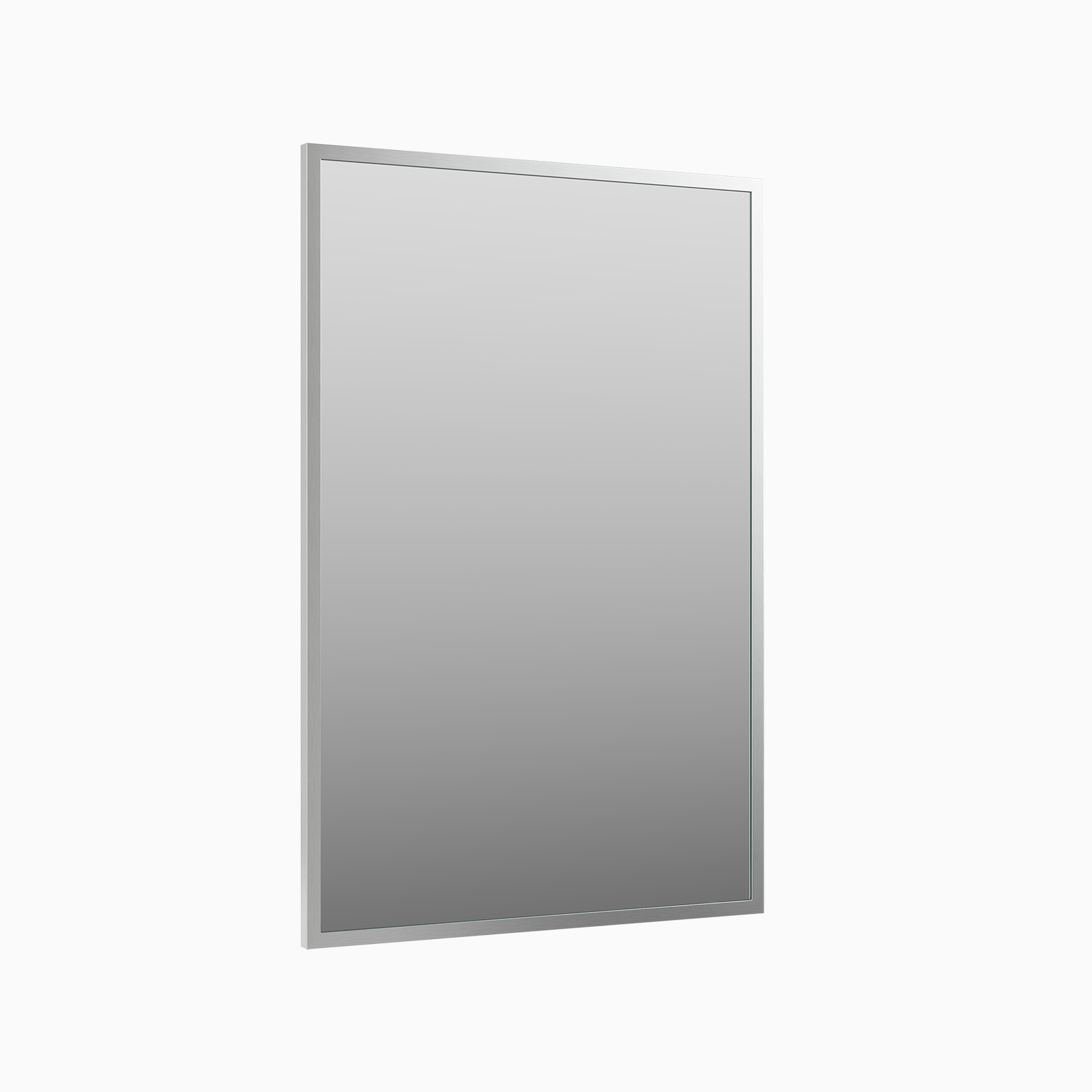 Sloan MF Angle Frame-24x36-BN Wall Hung Mirror Brushed Nickel