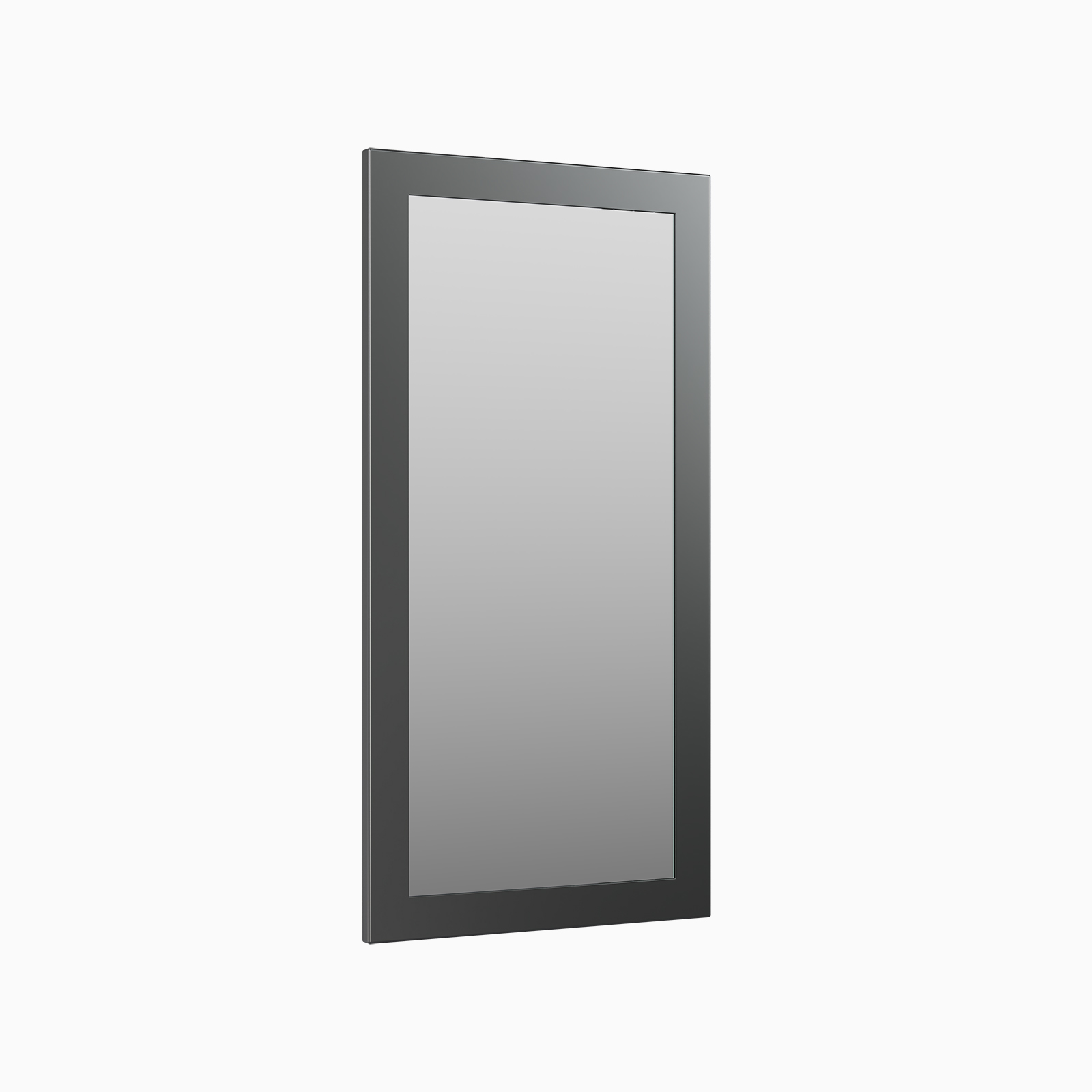 Sloan MF Wide Frame-18x36-GR Wall Hung Mirror Graphite