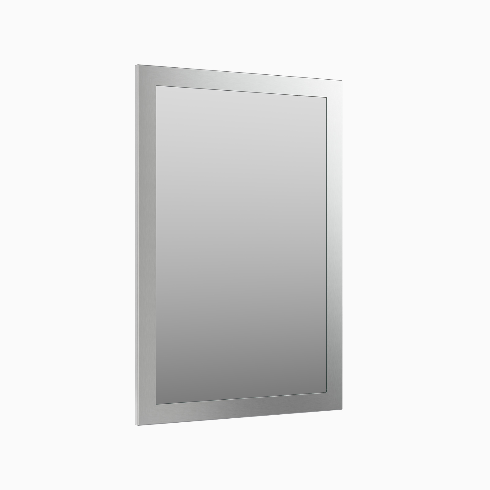 Sloan MF Wide Frame-24x36-BN Wall Hung Mirror Brushed Nickel
