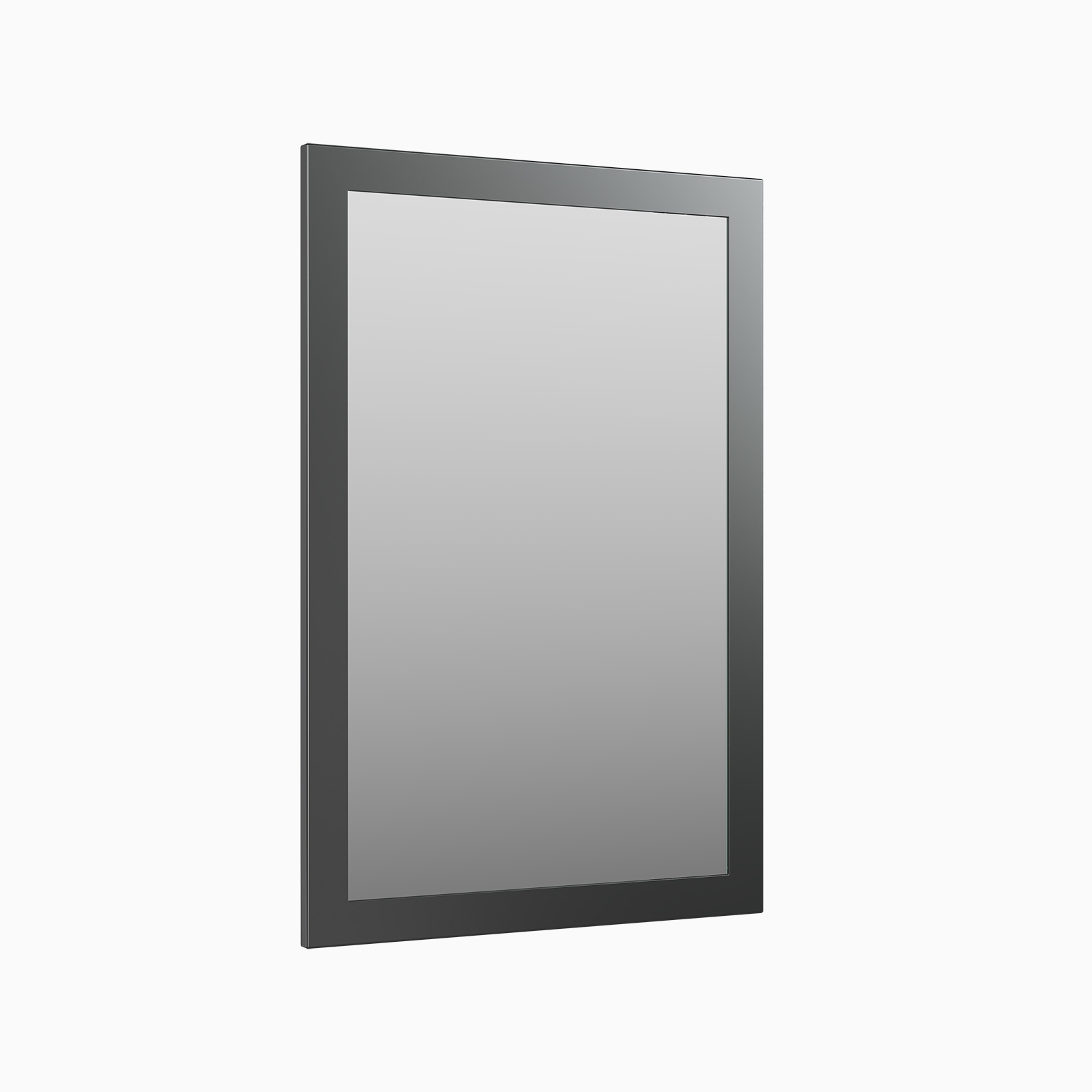 Sloan MF Wide Frame-24x36-GR Wall Hung Mirror Graphite