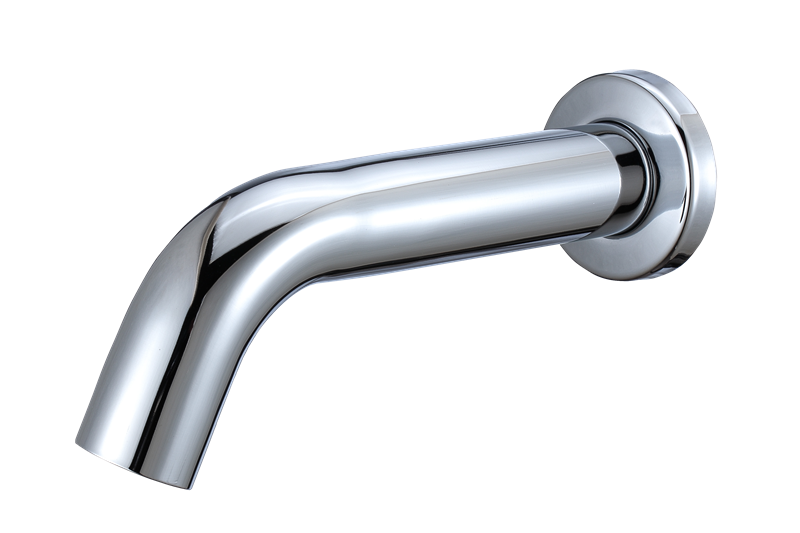 Hydrotek H-2730-LR Lavatory Automatic Sensor Faucet, Single Hole Wall Mounted, Non-mixing, ADA Compliant, AC Powered, Vandal Resistant