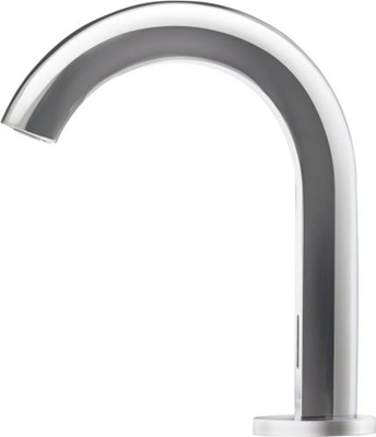 Chicago Faucets AEQ-P11A-33ABCPT Touchless Alpina Avisio Sink Faucet, Dual Supply, 0.5 GPM, Plug in Transformer, Thermostatic Mixing Valve, Bluetooth