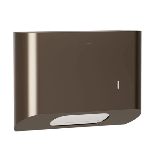 Bradley 2B1-113400-BZ Elvari Paper Towel Dispenser, Surface Mounted, Small Capacity, 400 Folded, Brushed Bronze