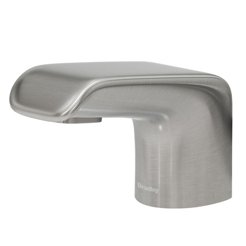 Bradley 6-3500-RFT-BS Verge Touchless Soap Dispenser, Foam, Top Fill, Deck Mounted, Linea Series, Brushed Stainless