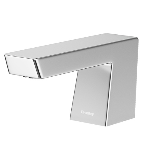 Bradley 6-3700-RFT-PC Verge Touchless Soap Dispenser, Foam, Top Fill, Deck Mounted, Zen Series, Polished Chrome