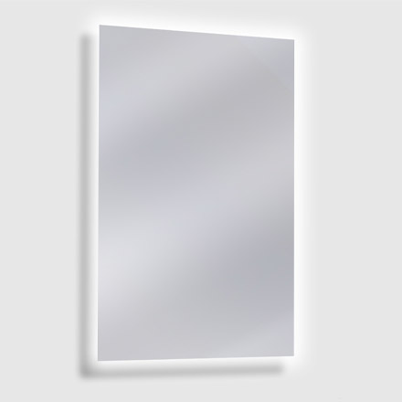 ASI 0640-4836 Frameless Mirror with LED Blacklight, 48 x 36 inch