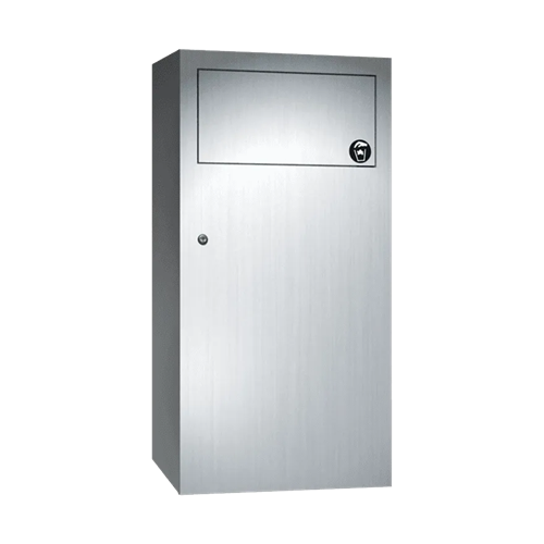 ASI 6459-9 Simplicity Waste Receptacle, Surface Mounted, 4 Gallon