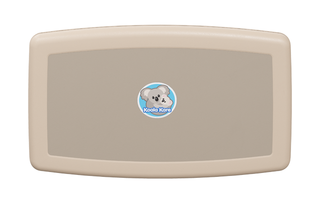 Koala Kare KB300-00 Horizontal Surface Mounted Baby Changing Station, ADA Compliant, Beige