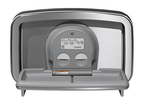 Koala Kare KB310-SSWM Horizontal Baby Changing Station, Surface Mounted, Stainless Steel