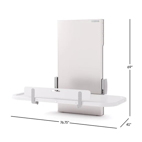 Sova 80HS0206 Ascent Universal Changing Table, Height Adjustable, 76" Length