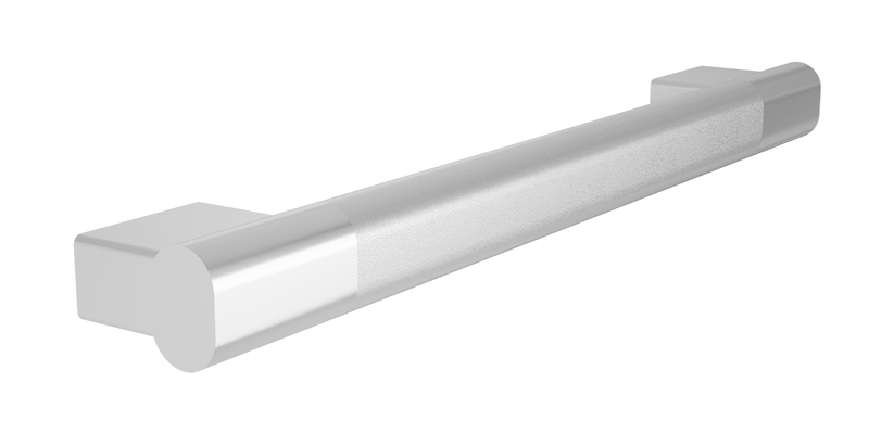 Bradley 8B1-2013600-BS Elvari Oval Grab Bar, 36" Length, Peened Brushed Stainless