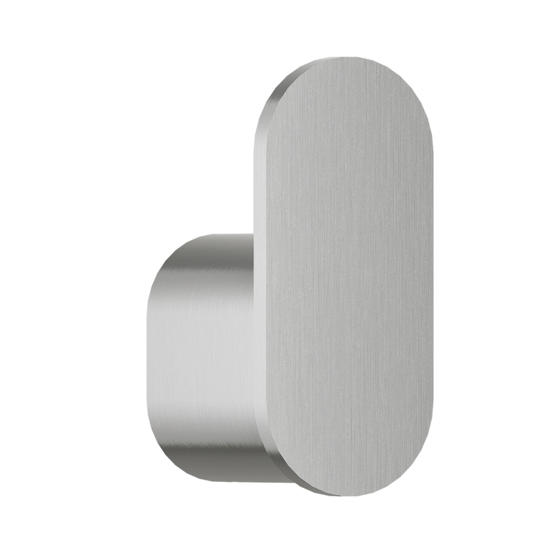Bradley 9B1-110000 Elvari Coat or Robe Hook, Single, Satin Stainless