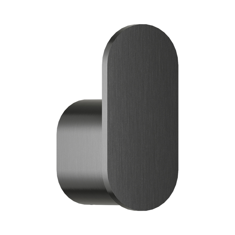 Bradley 9B1-110000-BB Elvari Coat or Robe Hook, Single, Brushed Black