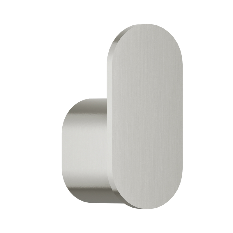Bradley 9B1-110000-BS Elvari Coat or Robe Hook, Single, Brushed Stainless