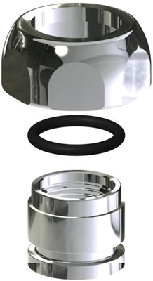 Chicago Faucets 143-PPJKABNF Chicago Faucets Part: Riser Adapter for 613 Adapta-Faucet