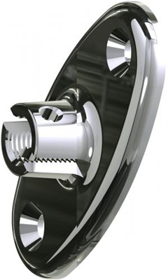 Chicago Faucets 173-109JKCP Chicago Faucets Part: Pipe Strap Flange