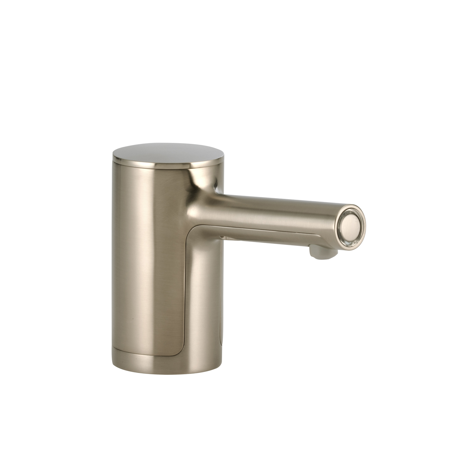 Bobrick B-905 Fino Automatic Foam Soap Dispenser, Top-Fill, Counter Mounted, 34-fl oz, Brushed Nickel