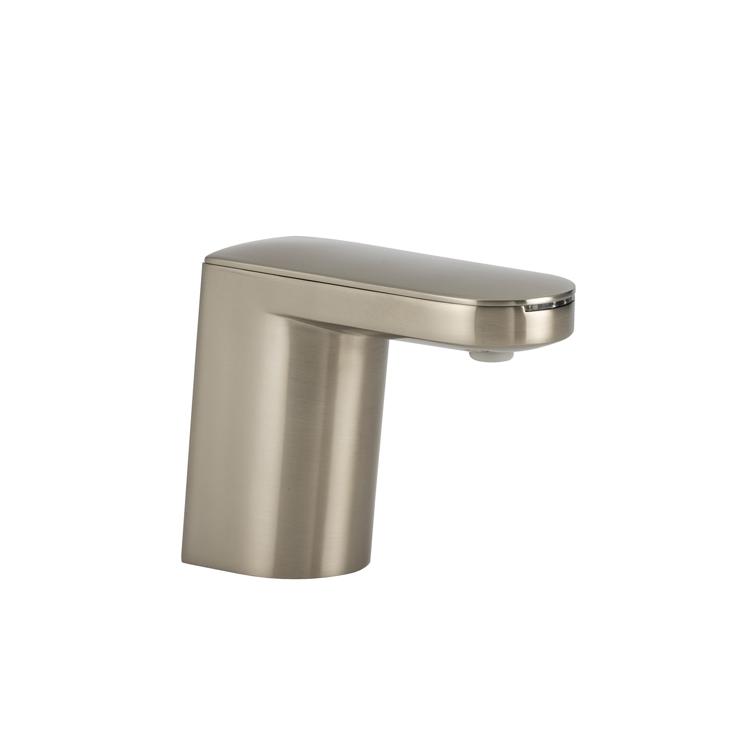 Bobrick B-955 Fino Automatic Liquid Soap Dispenser, Top-Fill, Counter Mounted, 34-fl oz, Brushed Nickel