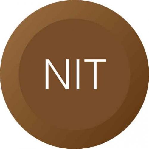 Chicago Faucets 216-728NITJKNF Chicago Faucets Part: Laboratory Index Button, Brown with White Letters, Nitrogen (NIT)