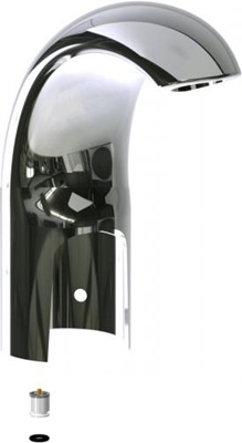 Chicago Faucets 240.728.AB.1 Chicago Faucets Part: HyTronic Contemporary Spout with User Temp Control Kit