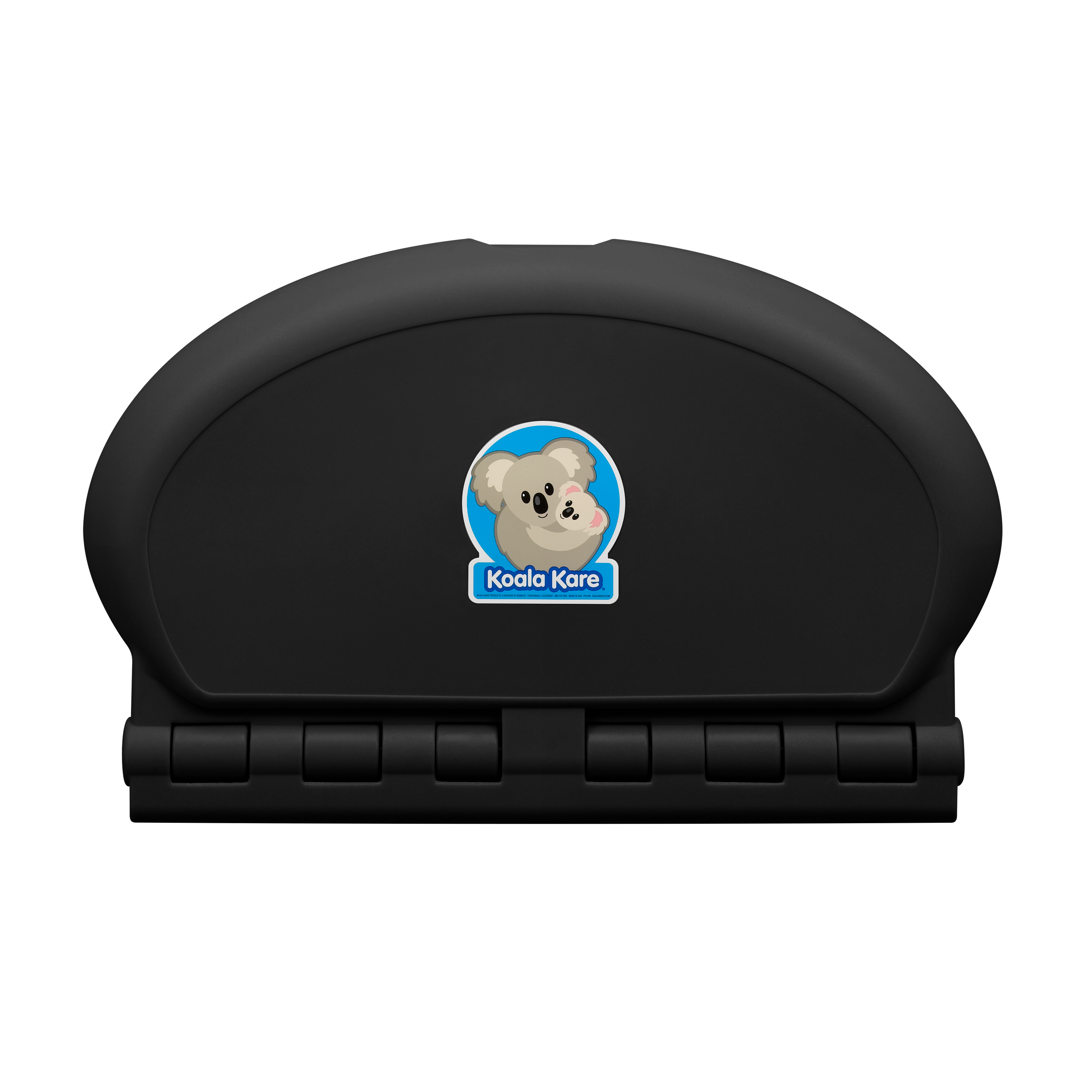 Koala Kare KB208-02 Oval Wall Mounted Baby Changing Station, ADA Compliant, Black