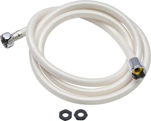Chicago Faucets 24-69NFPVCW Chicago Faucets Part: 69" Flexible White Vinyl Shower Hose