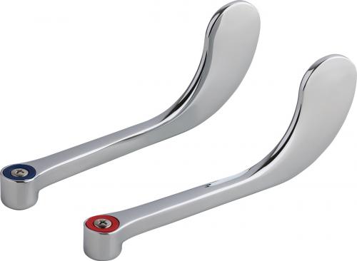 Chicago Faucets 319-PRJKCP Chicago Faucets Part: 6" Elbow Blade Handle Pair