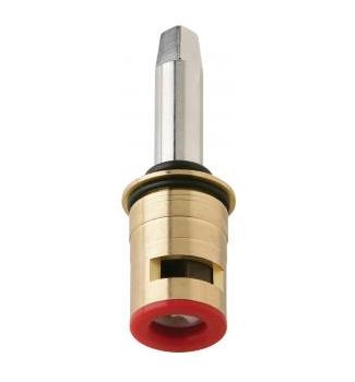 Chicago Faucets 377-XKLHDAB Chicago Faucets Part: Left Hand Ceramic 1/4-Turn Operating Cartridge, Long Stem for Concealed Caps