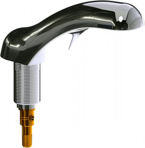 Chicago Faucets 401-301KJKABCP Chicago Faucets Part: 5" Rigid Cast Brass Spout