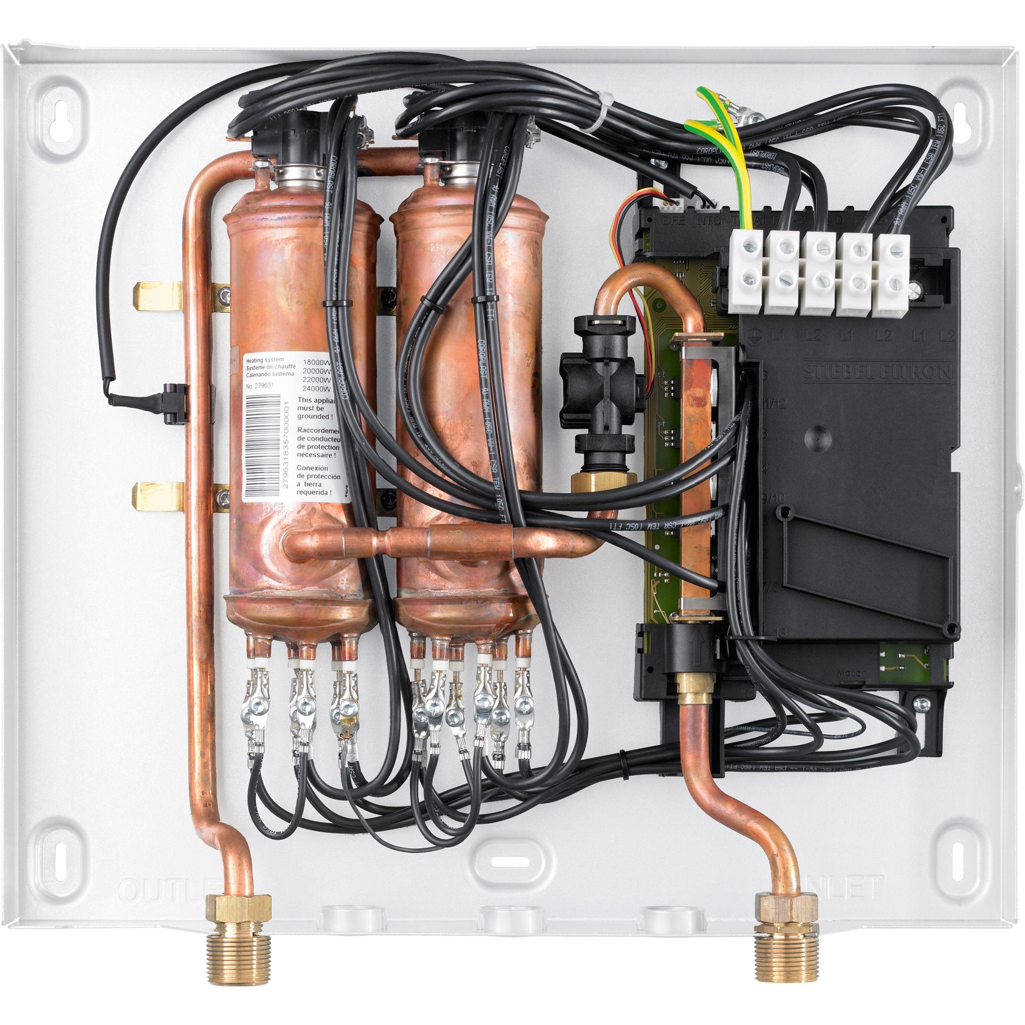 Stiebel Eltron 239215 Tempra 20 Trend Whole House Electric Tankless Water Heater, 19.2 kW, 240/208V