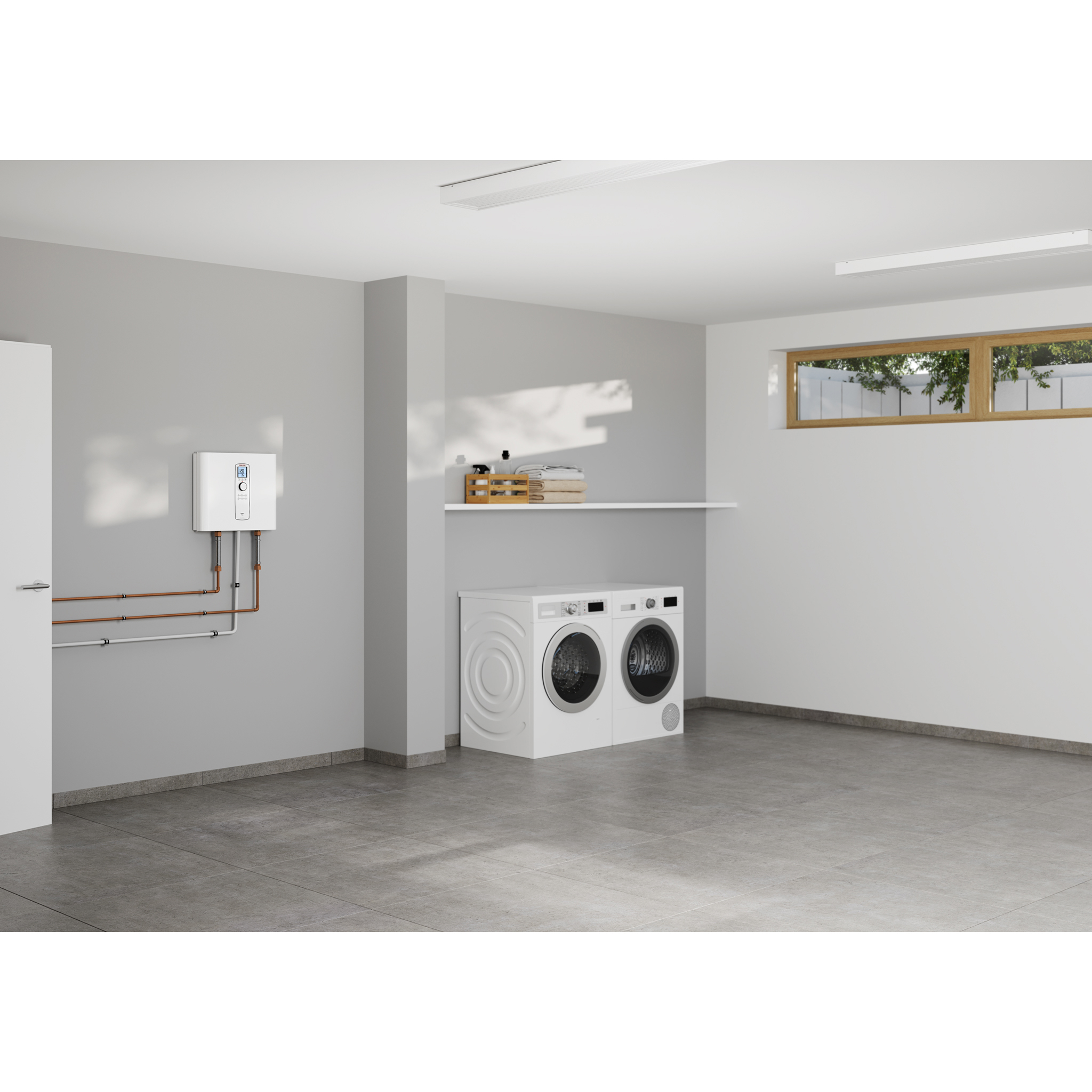 Stiebel Eltron 239225 Tempra 36 Plus Whole House Electric Tankless Water Heater, 36 kW, 240/208V